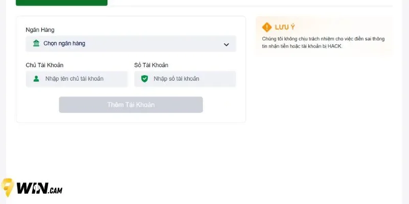 Những điều cần biết khi thực hiện giao dịch rút tiền tại 9Win